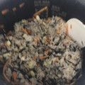 ☆★あーこ★☆'s cooksnap of when they made ひじきと油揚げの炊き込みご飯.