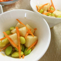 ☆Rokko☆'s cooksnap of when they made ✿青大豆と長芋の和え物✿.