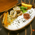 クックあこ's cooksnap of when they made 焼き肉のタレdeお揚げと大葉の豚巻き巻き.