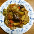 ２丁目のみきchan's cooksnap of when they made 豚こまとナス他余り野菜で味噌バター炒め.