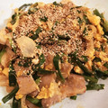 ぷーさん's cooksnap of when they made 【簡単】豚ニラ玉のオイマヨ炒め.