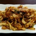 ぽんきちっちーず's cooksnap of when they made おかずが無い時に 油揚げのカリッと炒め.