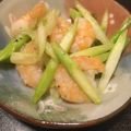 ゆうこあっとえす's cooksnap of when they made アスパラとエビのマヨネーズソテー.