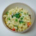 moeoke's cooksnap of when they made 【離乳食後期〜完了期】簡単クリームパスタ.