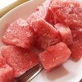 ・・ひろ・・'s cooksnap of when they made 冷凍スイカ.