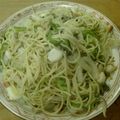 nonako's cooksnap of when they made シーフードとピーマンの塩焼きスパゲティー.