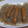 きらり流れ星's cooksnap of when they made 簡単！しらたきの焼きそば風炒め.