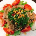 ぷちぷちぷちやん's cooksnap of when they made 牛肉冷しゃぶサラダ♪レモンぽん酢.