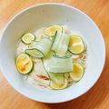 __yuu's cooksnap of when they made 柑橘香って爽やか～すだち・胡瓜の素麺.