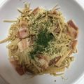 ちゃろみん's cooksnap of when they made えのきとベーコンのポン酢レンチン.