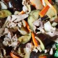 あらもーど好き's cooksnap of when they made 豚こま肉と茄子の味噌炒め.