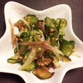 MARIsugar's cooksnap of when they made だし香る♡きゅうりと茄子の塩もみ.
