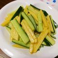 cana226's cooksnap of when they made じゃがいもときゅうりの創味シャンタン炒め.