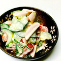 しほり☆ん's cooksnap of when they made 簡単！旬なトマトとキュウリのツナマヨ和え.