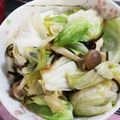 クック26352G☆'s cooksnap of when they made たっぷり千切りキャベツ白菜の塩昆布炒め.