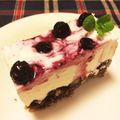 ゆむむ❁'s cooksnap of when they made 牛乳パックでブルーベリーレアチーズケーキ.