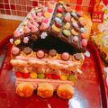 のちぽむ☆'s cooksnap of when they made 市販で簡単お菓子の家！家族や友達と！.