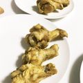 minalu's cooksnap of when they made レンジで簡単☆鶏手羽元のカレー煮.