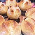 クック3I3877☆'s cooksnap of when they made ふわふわだよ♪手捏ねのミルクパン.