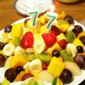 なみすけ♪'s cooksnap of when they made パーティーに★フルーツ盛り合せ　ケーキ風.