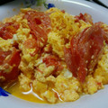 ☆じろごろ☆'s cooksnap of when they made トマトと卵炒め.