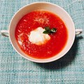 yesmama's cooksnap of when they made ☆トマトとすいかの冷製スープ☆.