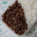イチゴ、イチゴ。's cooksnap of when they made レンジで簡単！コマ切れ肉の甘辛常備菜.