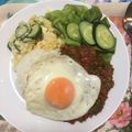 りえぽに's cooksnap of when they made カレールウでドライカレー♪簡単セロリと.