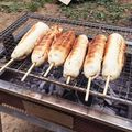 French55's cooksnap of when they made アウトドアに、BBQに！ウインナーパン♪.