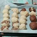 okasidaisuki's cooksnap of when they made バター不使用＊サク・ホロスノーボール.