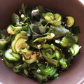 YasukoVAN's cooksnap of when they made わかめときゅうりとしょうがの酢の物.