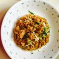 イモージョ's cooksnap of when they made ピリ辛ツナと水菜の炒め飯.
