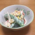 陸倫葵's cooksnap of when they made スナップエンドウのヨーグルトソース和え.