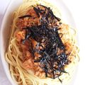 肥壮感☆'s cooksnap of when they made クセになる美味しさ☆納豆キムチパスタ.