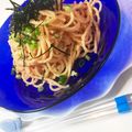 みけけねこ's cooksnap of when they made 明太子クリームパスタ！混ぜるだけ！簡単！.