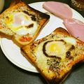 た～ちん＊'s cooksnap of when they made ダイレクトに♪巣ごもり卵 トースト。.