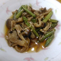 単！！'s cooksnap of when they made ルクエdeいんげんとしめじの醤油煮.
