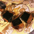 chamamaz's cooksnap of when they made ✿さつま揚げの磯辺焼き✿.