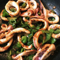百合の丘のうし's cooksnap of when they made *簡単本格☆イカとピーマンのオイスタ炒め.