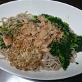 あっこ☺'s cooksnap of when they made 栄養満点！モロヘイヤと納豆のネバネバ蕎麦.