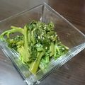 あっこ☺'s cooksnap of when they made ツルムラサキの醤油ナムル.