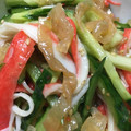 ☺RIOIBU☺'s cooksnap of when they made 簡単♪中華くらげとカニカマと胡瓜の和え物.