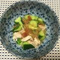 リラックマ君ママ♡'s cooksnap of when they made きゅうりとトリムネの梅中華あえ。.