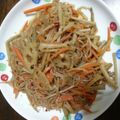 dekamai08's cooksnap of when they made きんぴらごぼう×れんこんきんぴら.