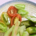 mmameco's cooksnap of when they made ミニトマトの糠漬け.
