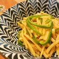 のりてぃｓｘ's cooksnap of when they made じゃがいもとピーマンのアンチョビ炒め.
