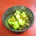 jimm's cooksnap of when they made 枝豆の辛し高菜混ぜ（涼拌毛豆雪菜）.