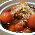 えんどうまめな's cooksnap of when they made ミニトマトの煮びたし.