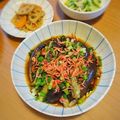 myrose's cooksnap of when they made レンジで簡単　なすの中華風サラダ.