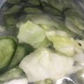 このよ's cooksnap of when they made かんたん酢で！キャベツときゅうりの浅漬け.